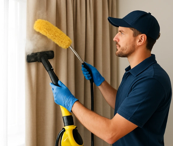 Trusted blind cleaning technician Matty Curtain Cleaning kangaroo-ground-vic QLD